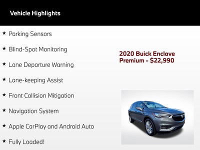 2020 Buick Enclave Premium Group
