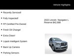 2022 Lincoln Navigator L Reserve