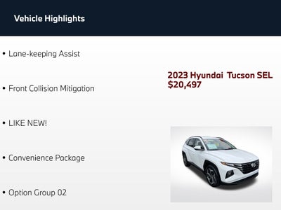 2023 Hyundai Tucson SEL