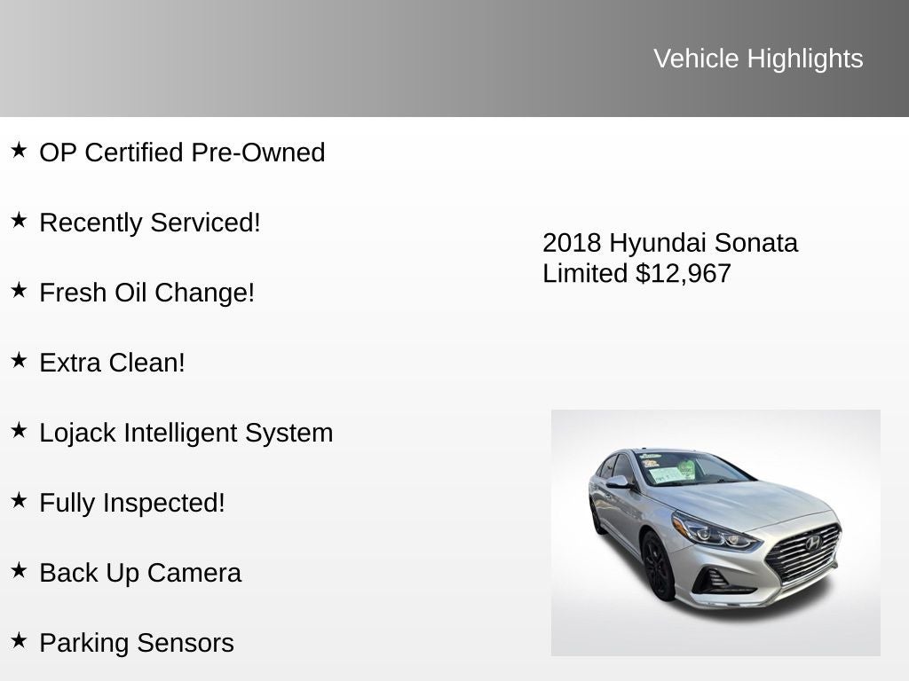 2018 Hyundai Sonata Limited