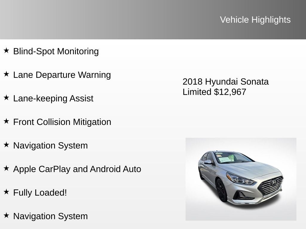 2018 Hyundai Sonata Limited