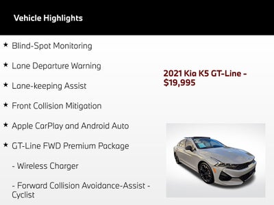 2021 Kia K5 GT-Line