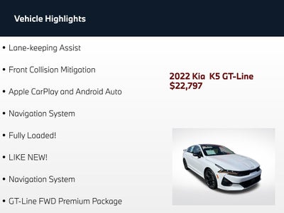 2022 Kia K5 GT-Line
