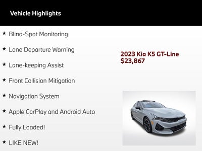 2023 Kia K5 GT-Line