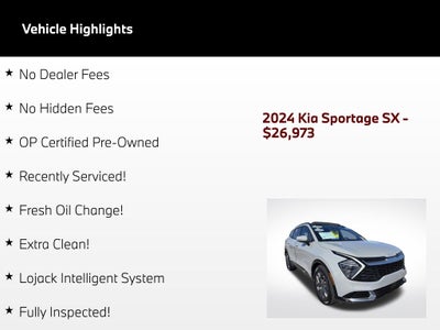 2024 Kia Sportage SX