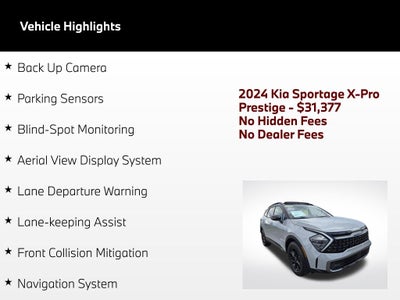 2024 Kia Sportage X-Pro Prestige