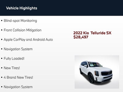 2022 Kia Telluride SX