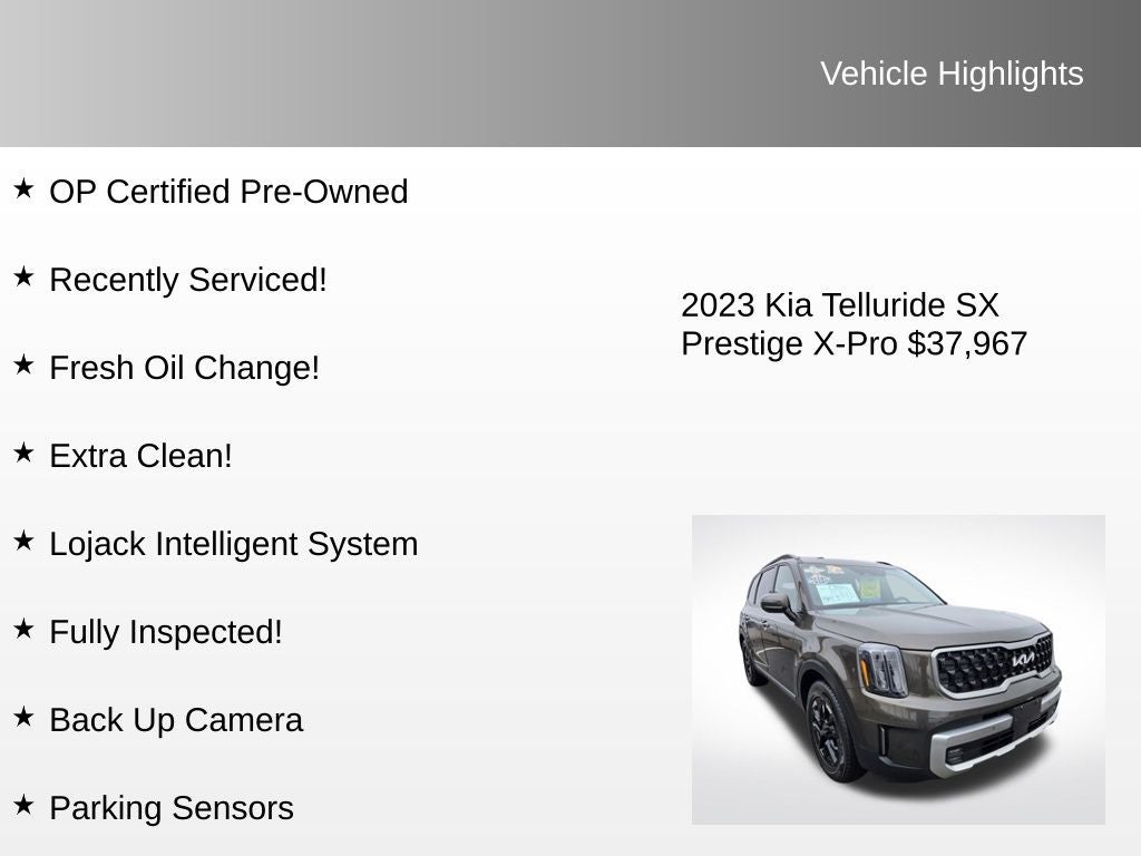 2023 Kia Telluride SX-Prestige X-Pro