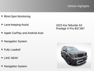 2023 Kia Telluride SX-Prestige X-Pro