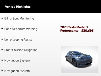 2023 Tesla Model 3 Performance