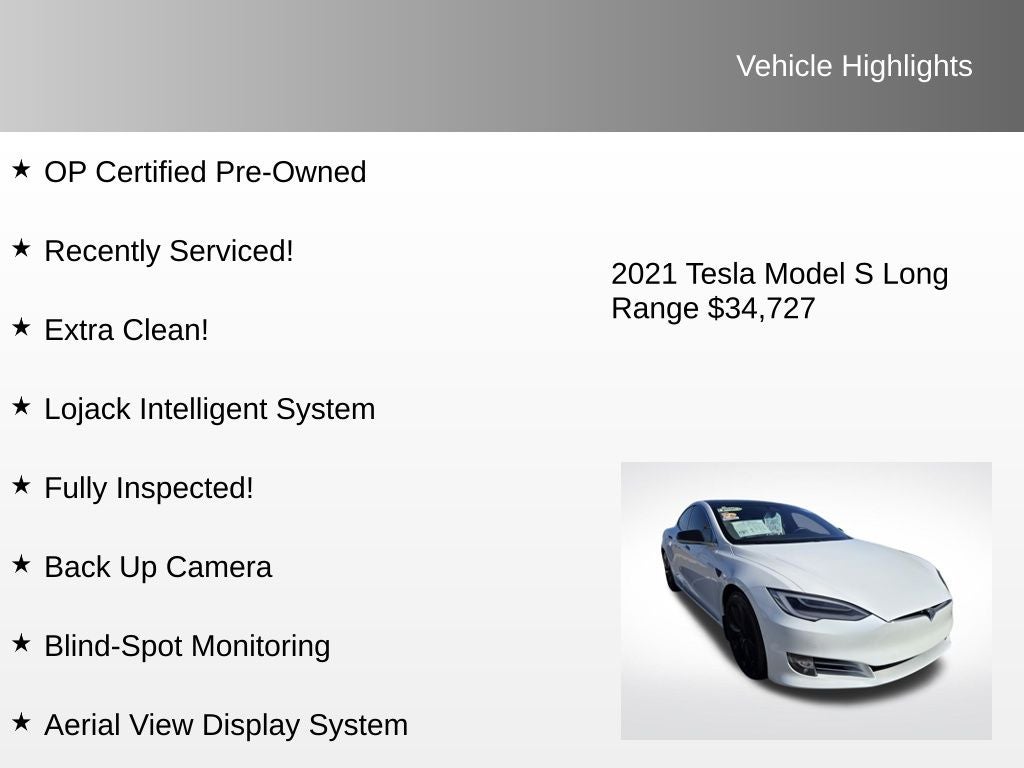 2021 Tesla Model S Long Range