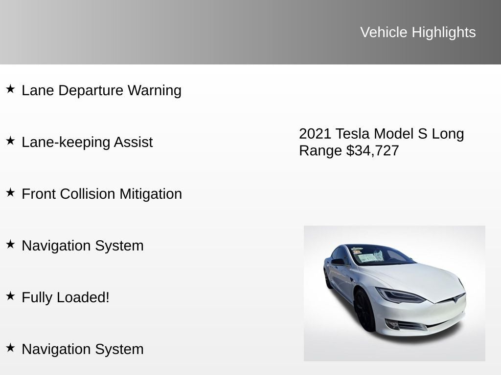 2021 Tesla Model S Long Range
