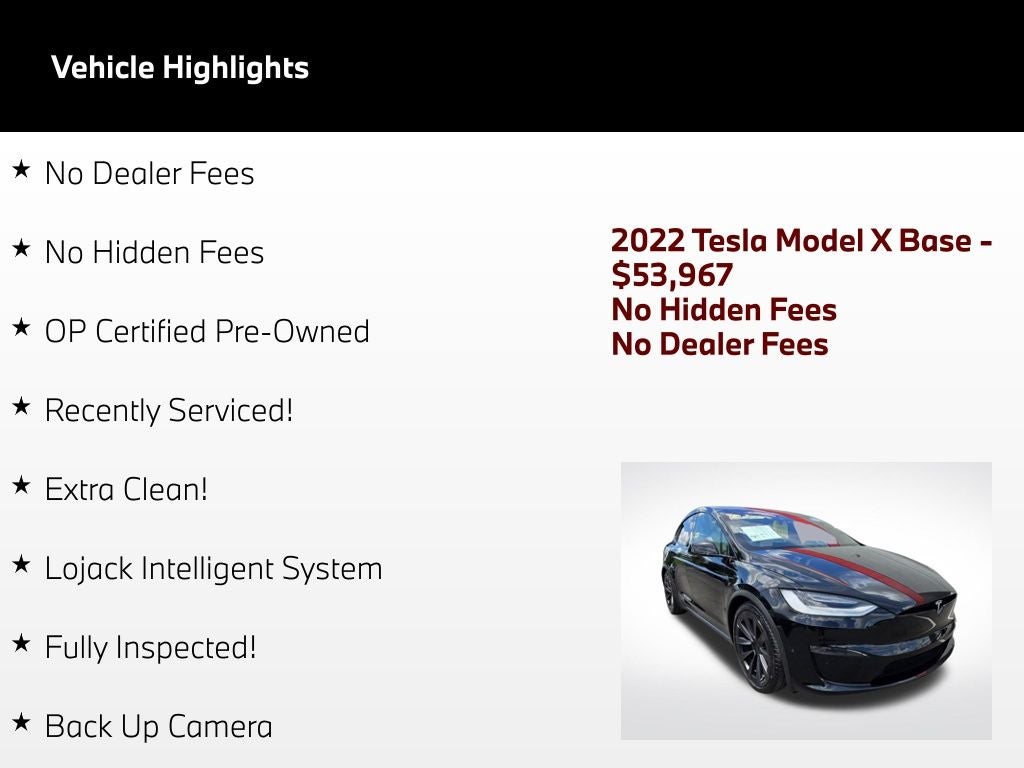 2022 Tesla Model X Base
