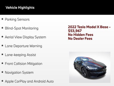 2022 Tesla Model X Base