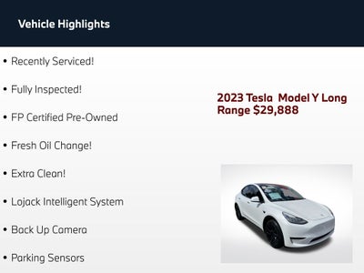 2023 Tesla Model Y Long Range