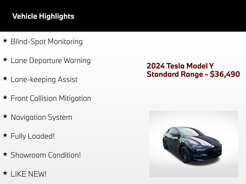 2024 Tesla Model Y Long Range