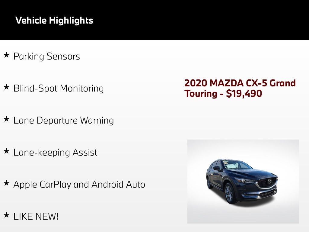 2020 Mazda Mazda CX-5 Grand Touring