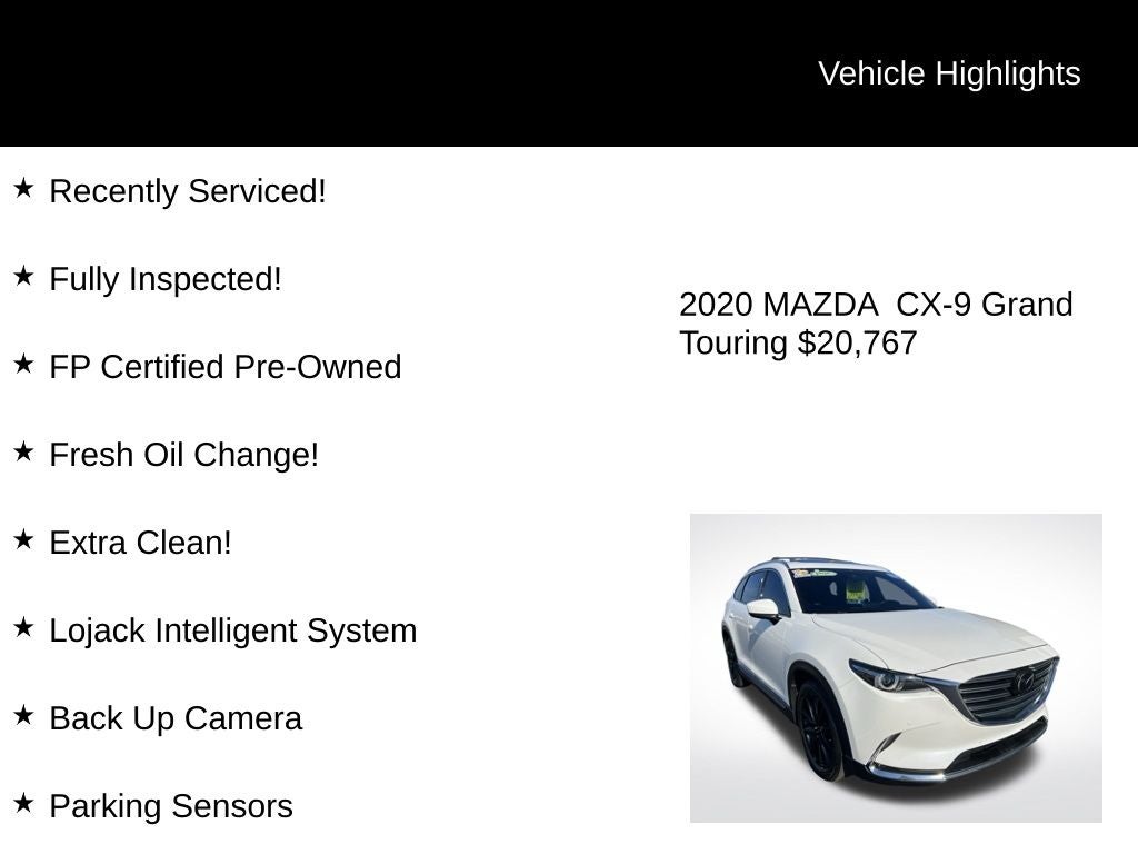 2020 Mazda Mazda CX-9 Grand Touring