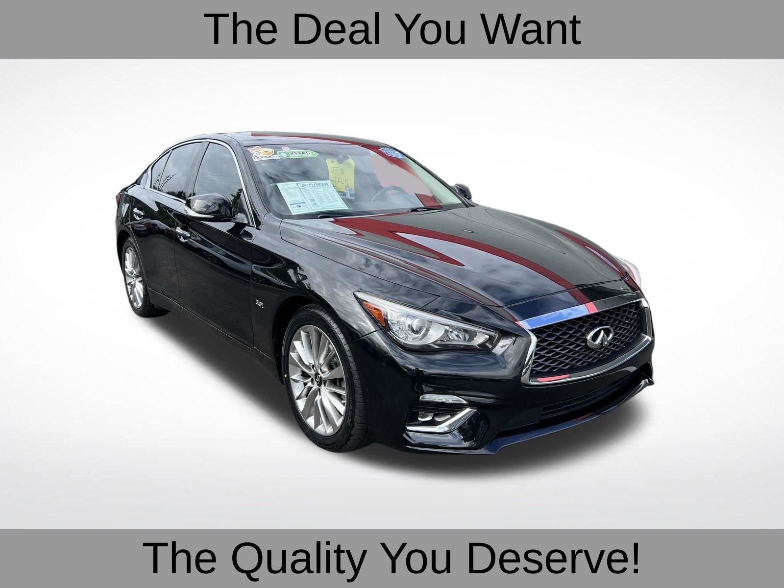 2019 INFINITI Q50 3.0t LUXE