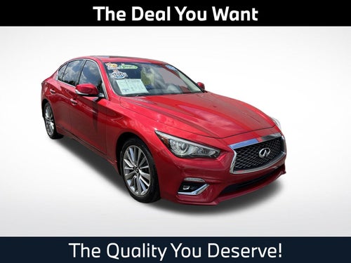 2022 INFINITI Q50 LUXE
