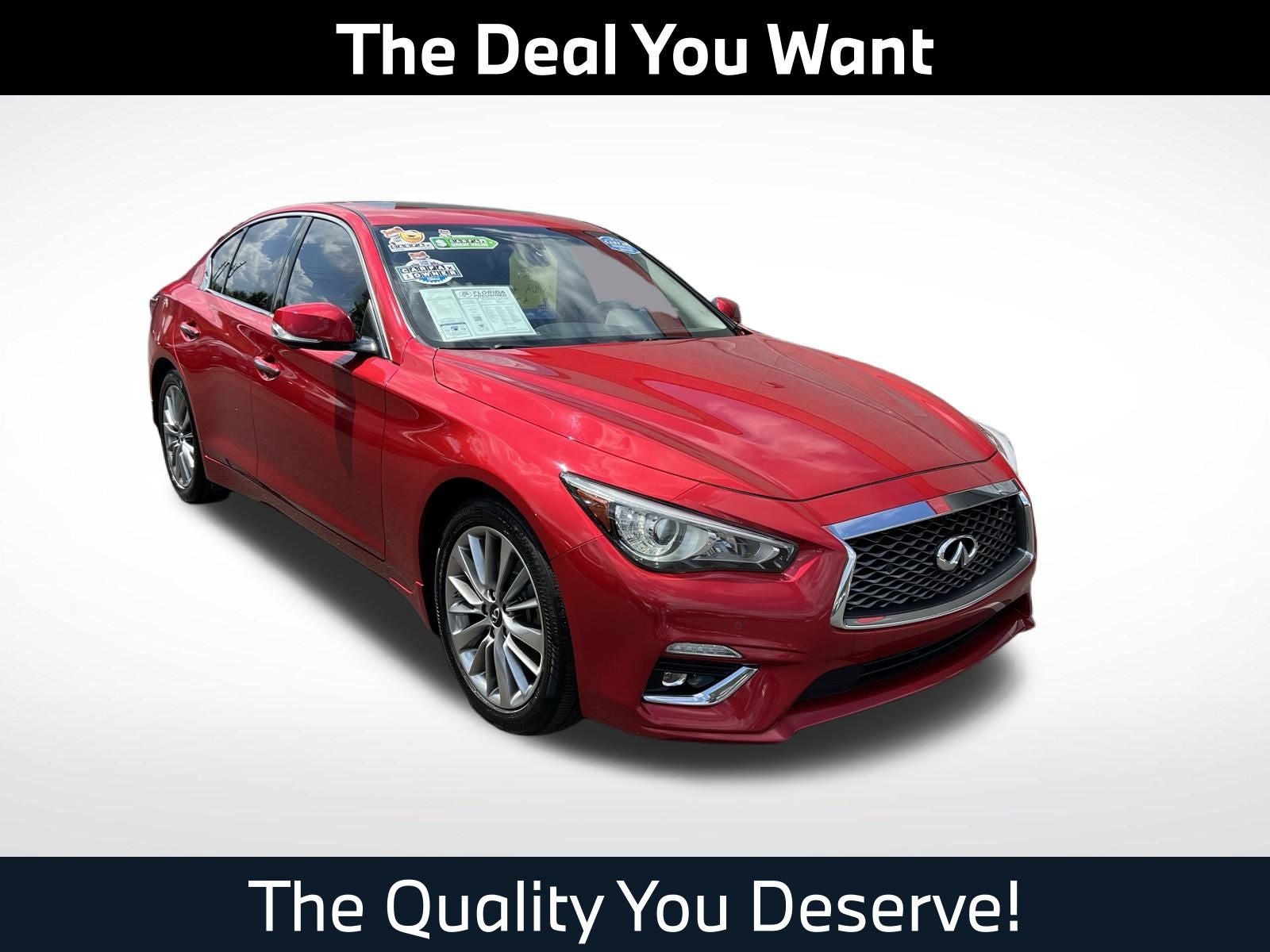 2022 INFINITI Q50 LUXE
