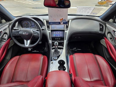 2018 INFINITI Q60 Red Sport 400