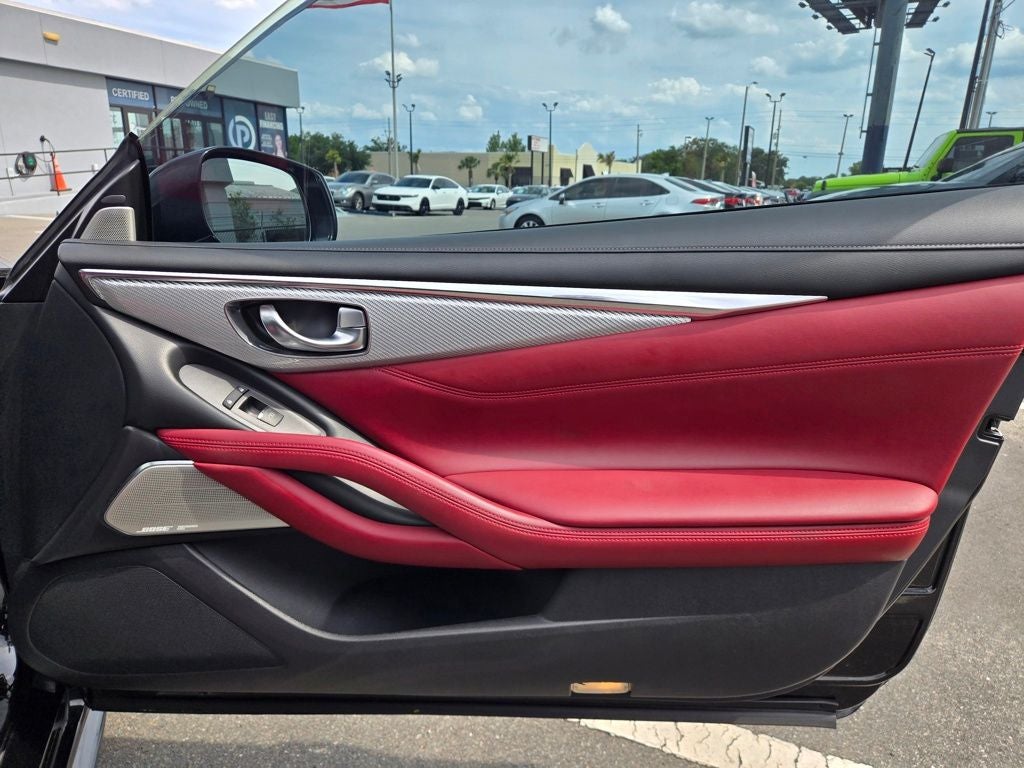 2018 INFINITI Q60 Red Sport 400