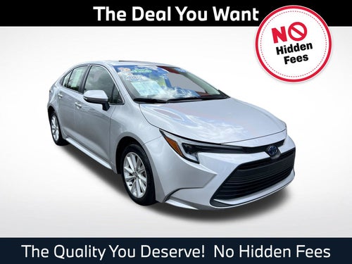 2024 Toyota Corolla Hybrid XLE
