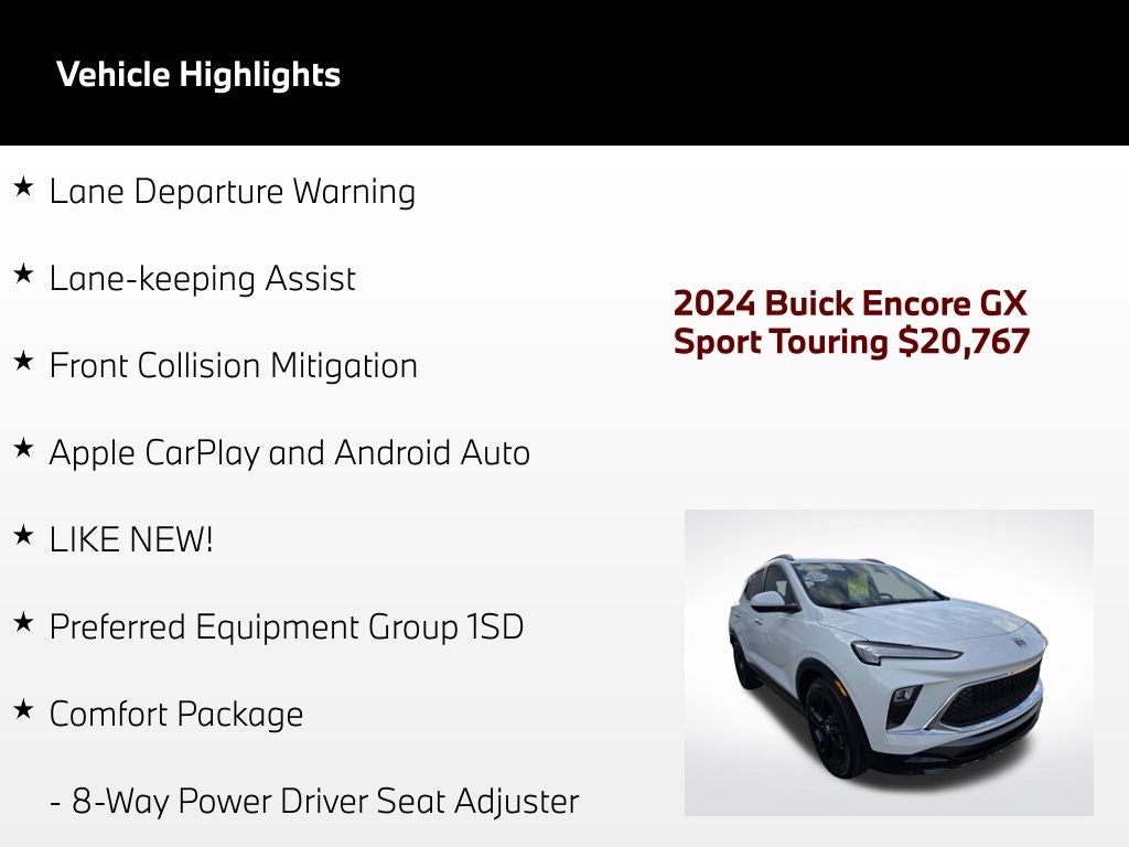 2024 Buick Encore GX Sport Touring