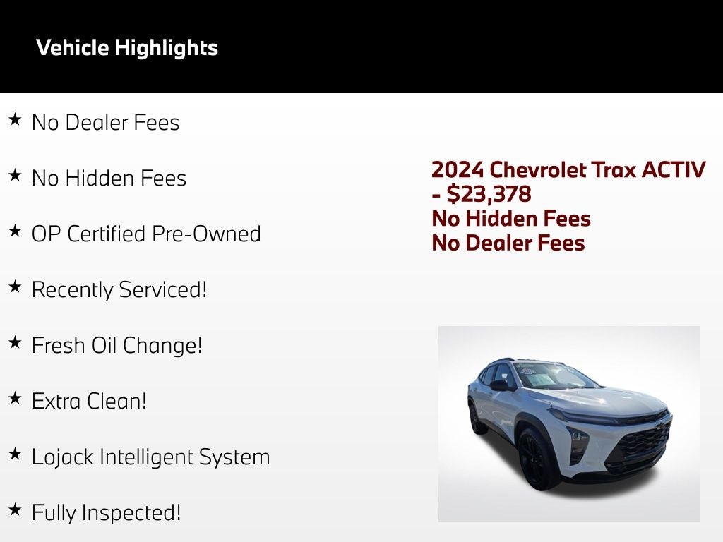 2024 Chevrolet Trax ACTIV
