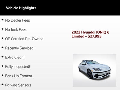 2023 Hyundai IONIQ 6 Limited