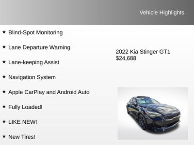 2022 Kia Stinger GT1