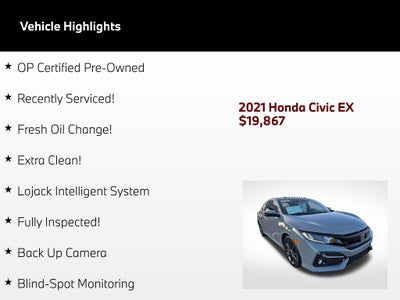 2021 Honda Civic EX