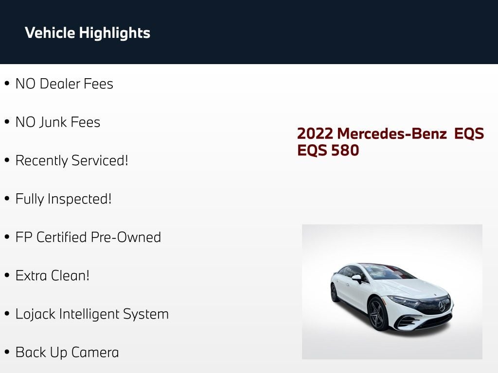 2022 Mercedes-Benz EQS 580 4MATIC®