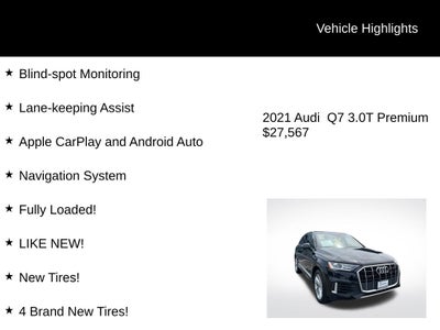 2021 Audi Q7 55 Premium quattro