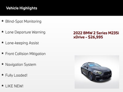 2022 BMW 2 Series M235i xDrive