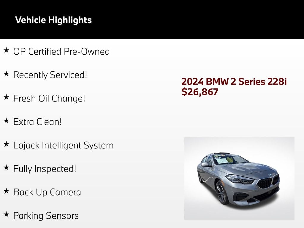 2024 BMW 2 Series 228i