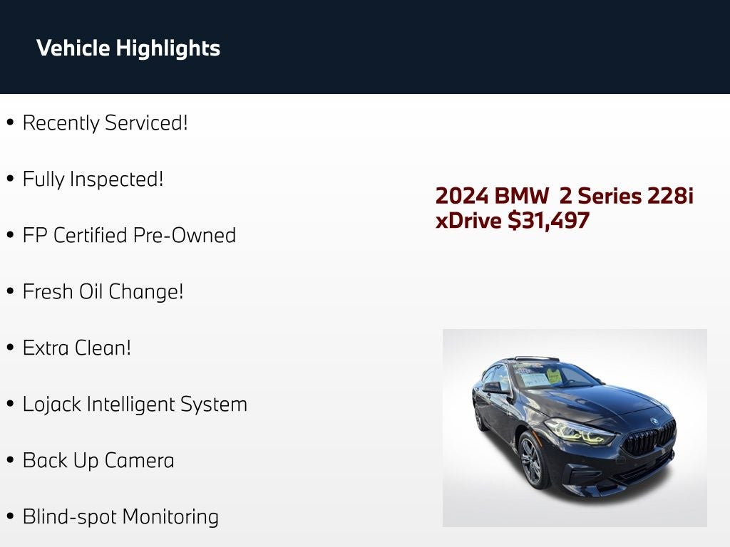 2024 BMW 2 Series 228i xDrive
