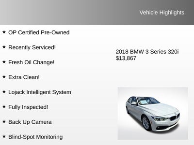 2018 BMW 3 Series 320i