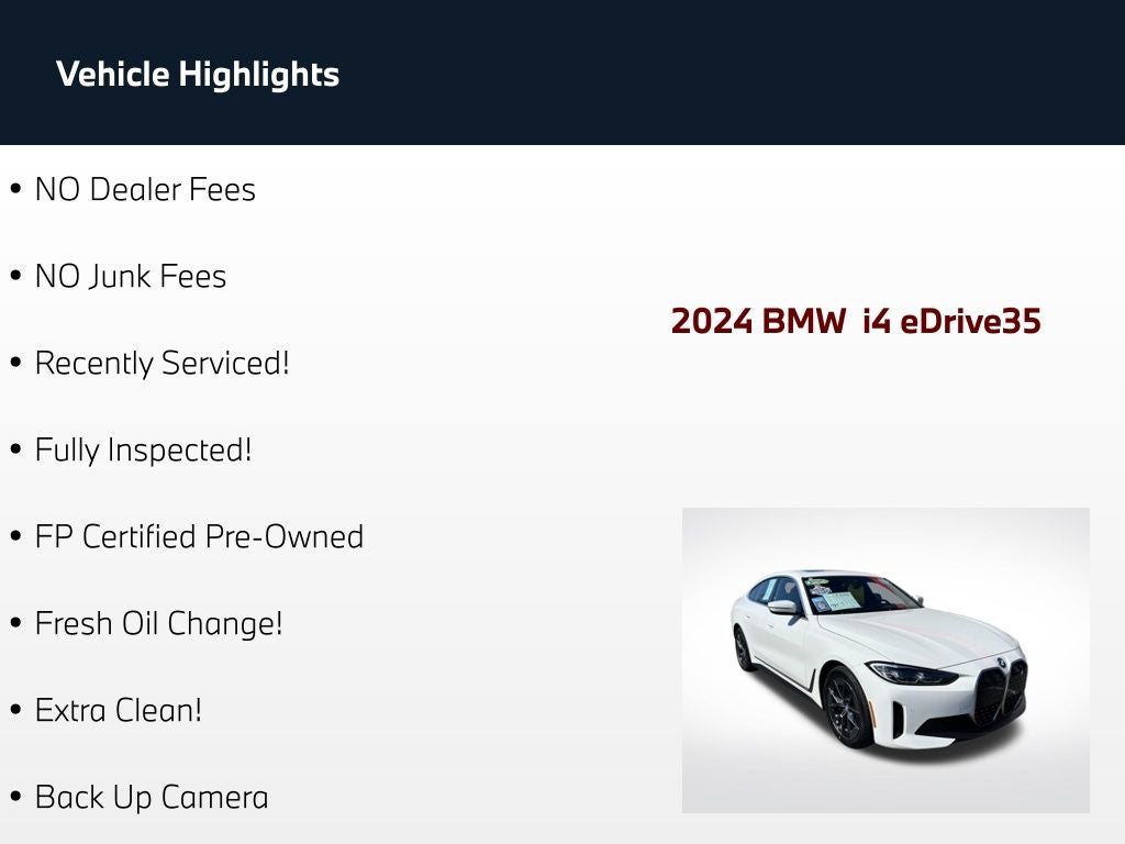 2024 BMW i4 eDrive35