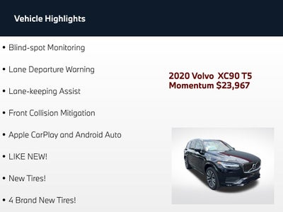 2020 Volvo XC90 T5 Momentum