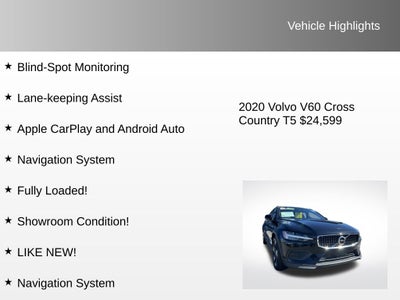 2020 Volvo V60 Cross Country T5