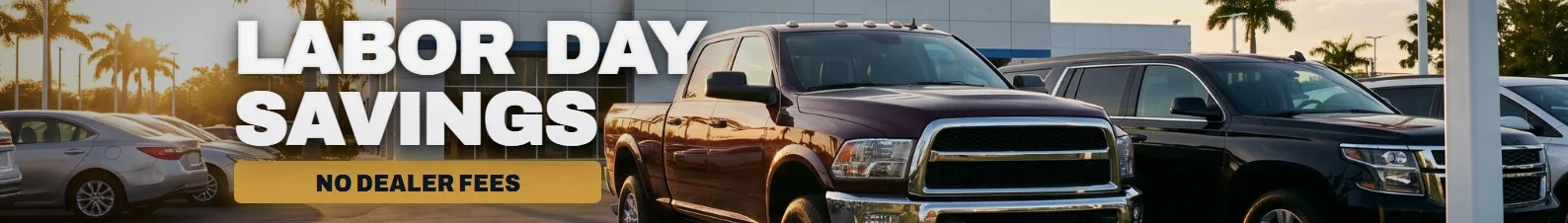 Labor Day Savings at Orlando Preowned: No Dealer Fees, No Doc Fees, No E-File Fees, Orlando FL