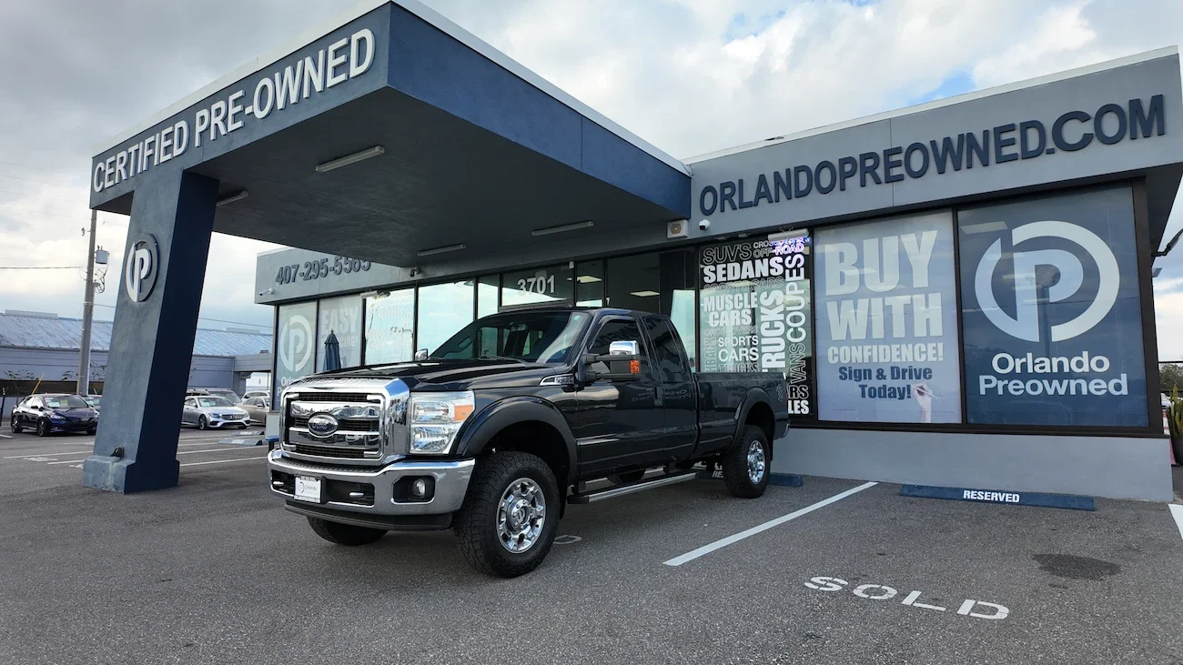 Second hand Ford trucks including a Maverick, Ranger, F-150 and F-250 Super Duty at Orlando Preowned